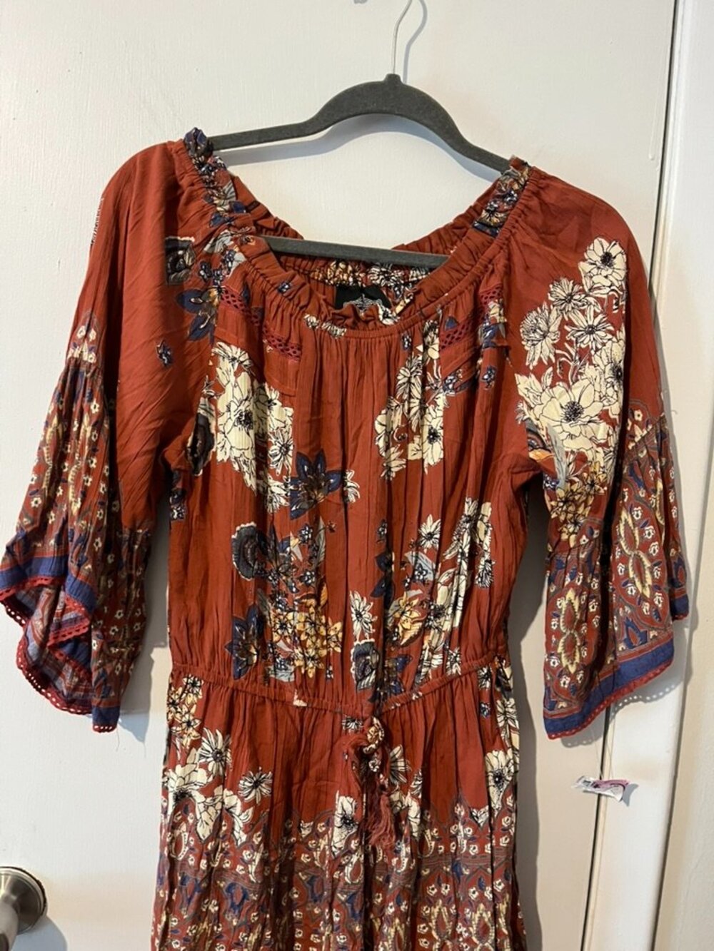 NWT ANGIE SHORTS ROMPER 3/4 Sleeves SZ S